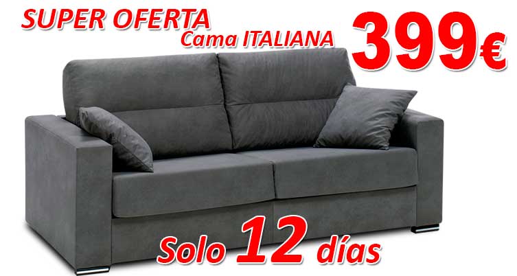 sofa cama italiano oferta