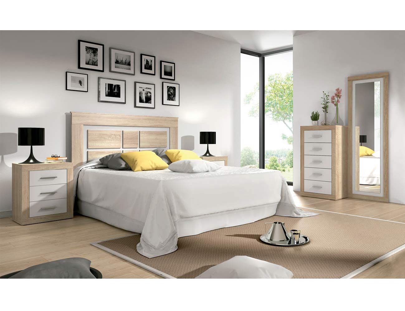 02 dormitorio matrimonio sinfonier cambrian blanco