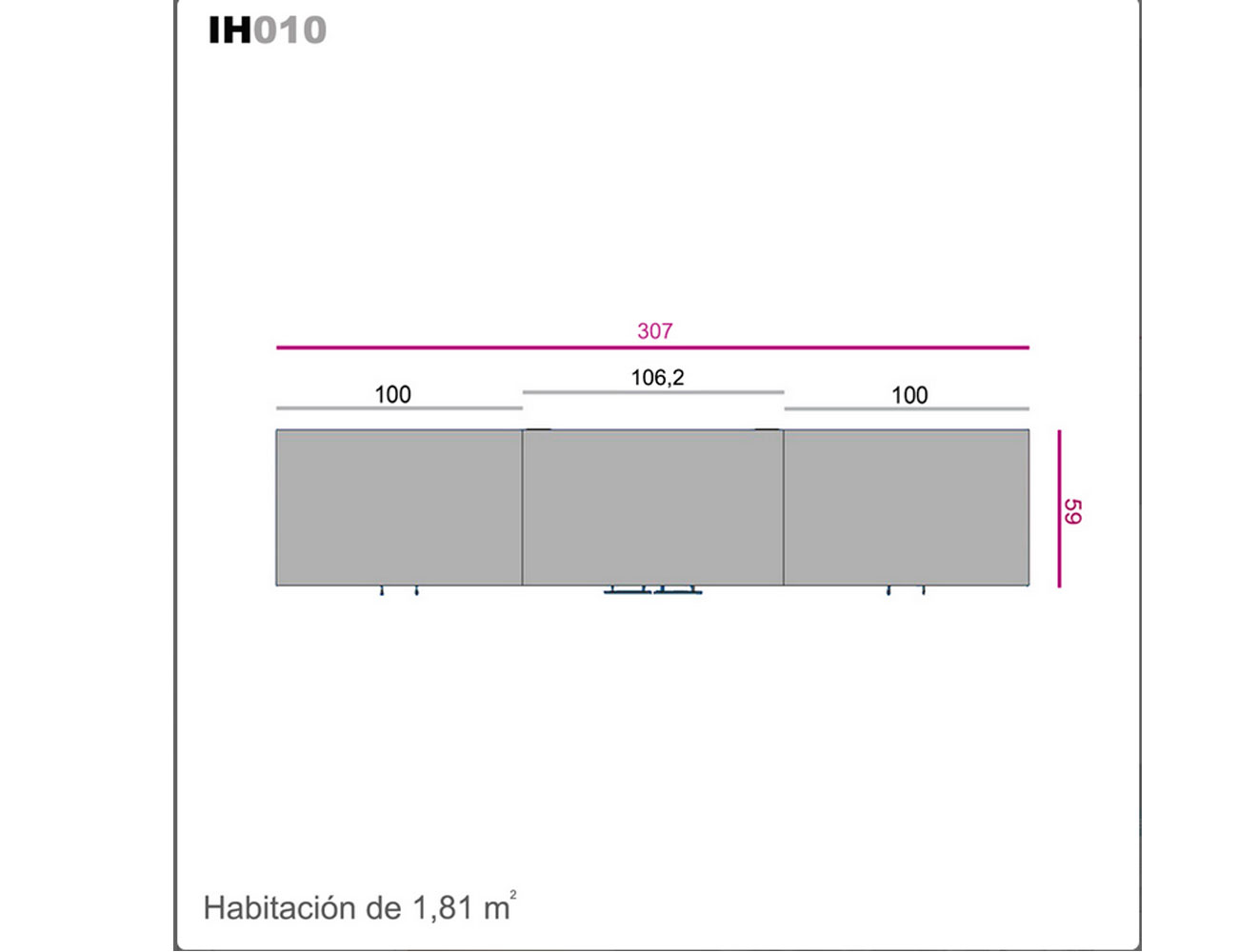 Ih010 medidas