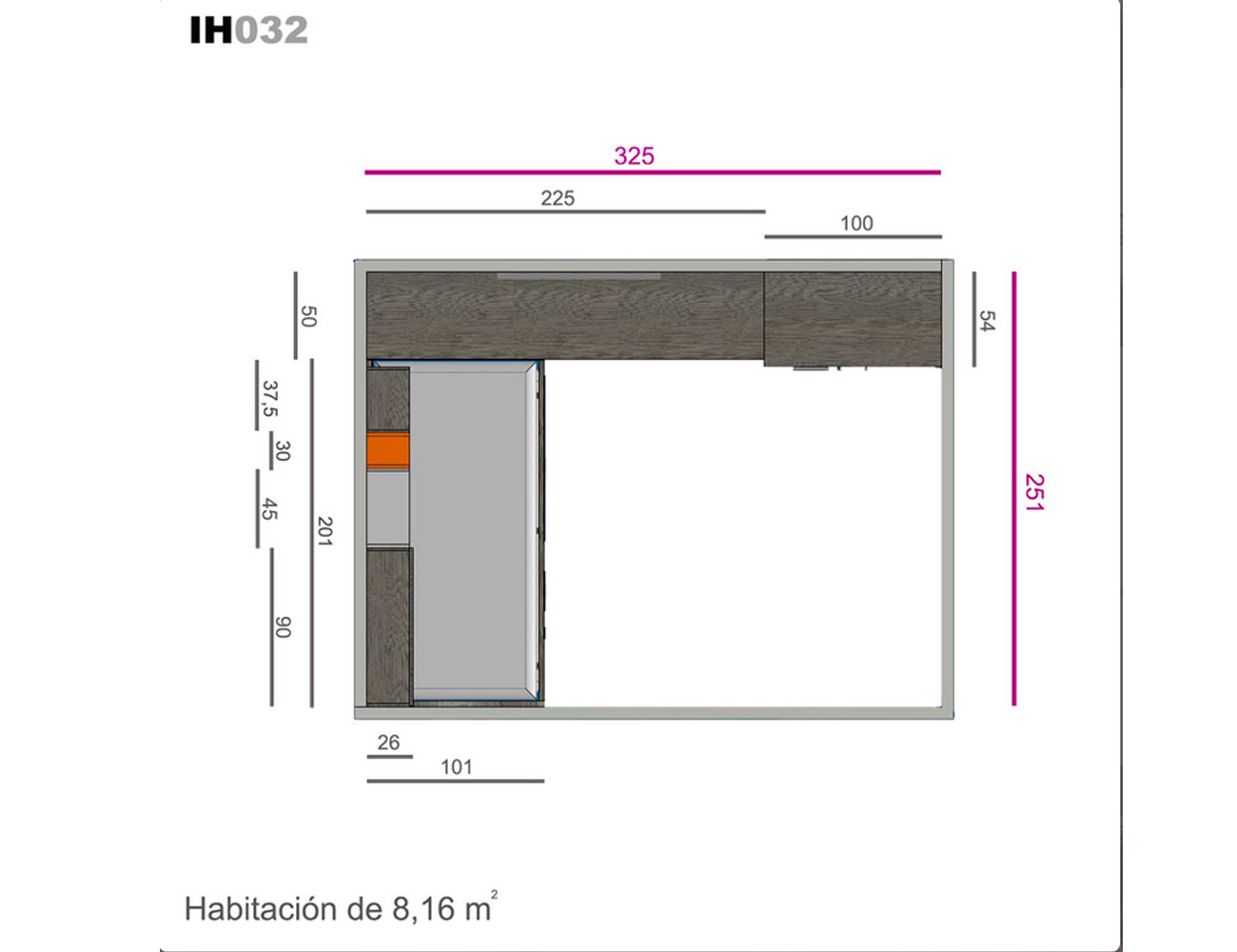 Ih032 medidas