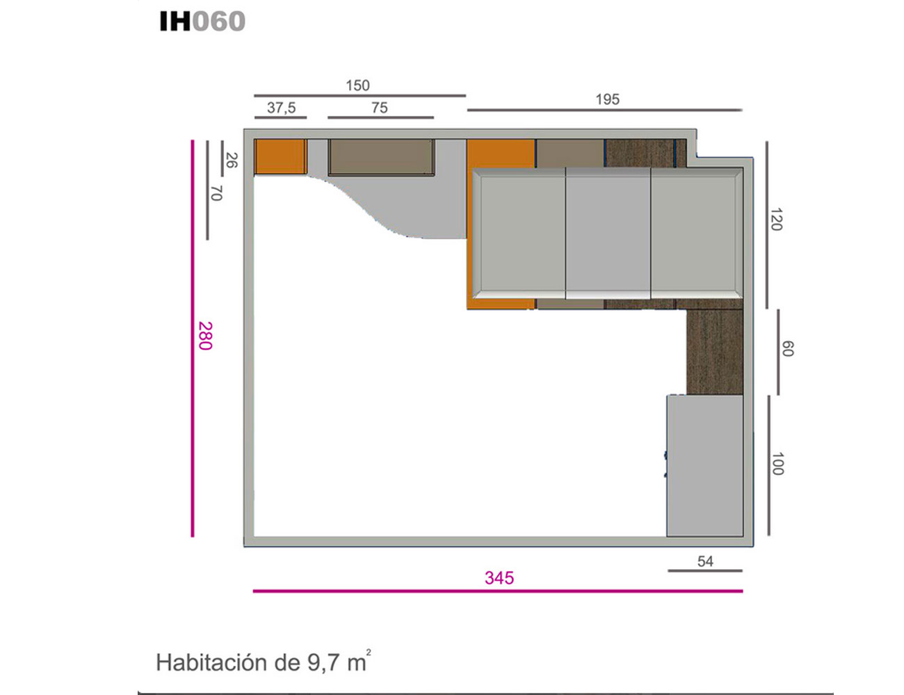 Ih060 medidas