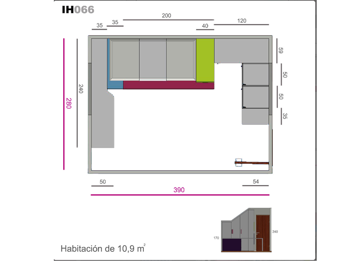 Ih066 medidas