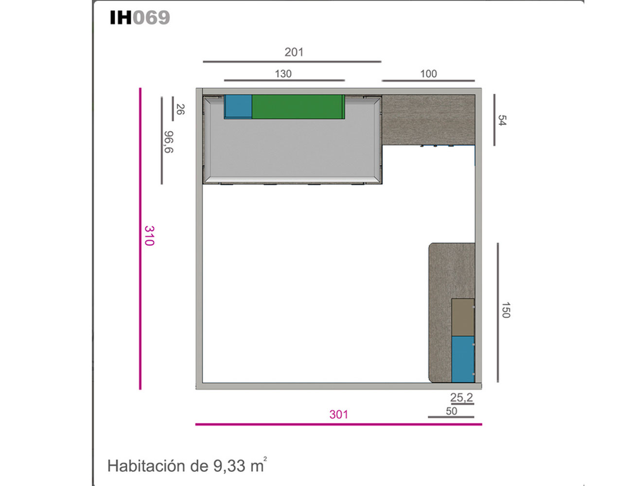 Ih069 medidas