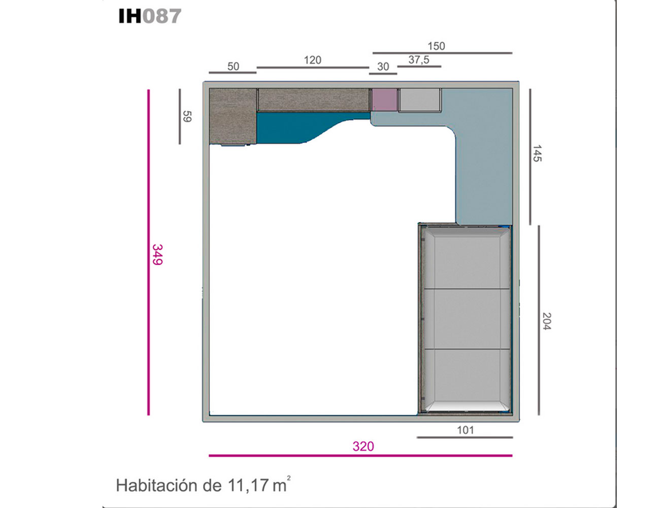 Ih087 medidas