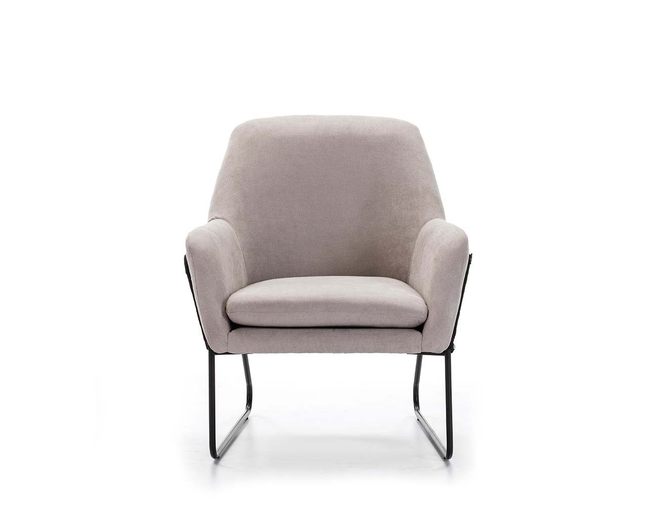 Silla tapizada beige  sl 894 f