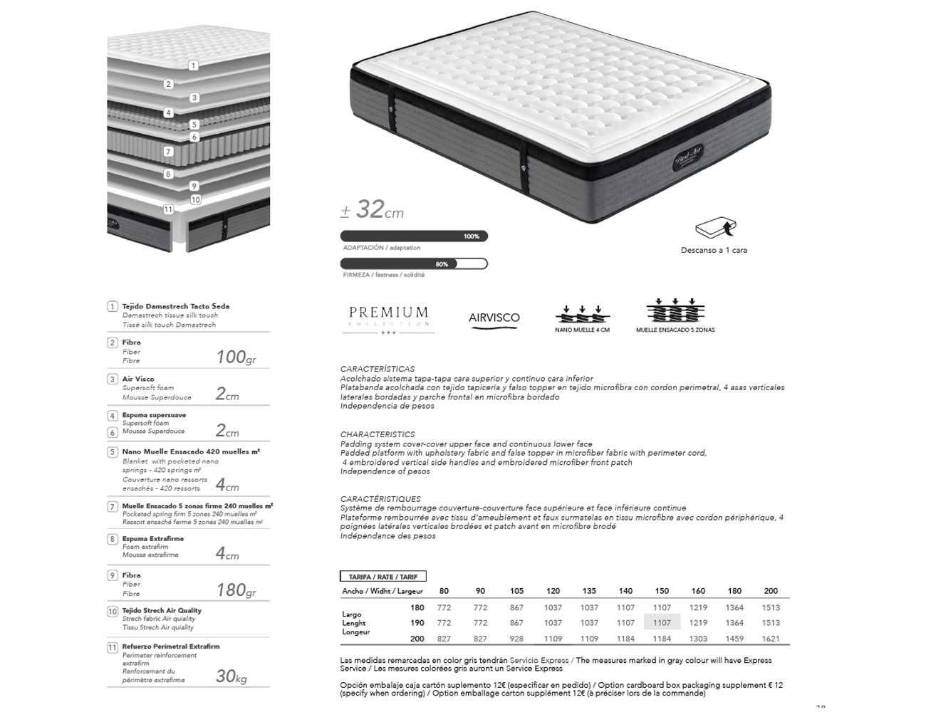 Colchon bed air la premier 4