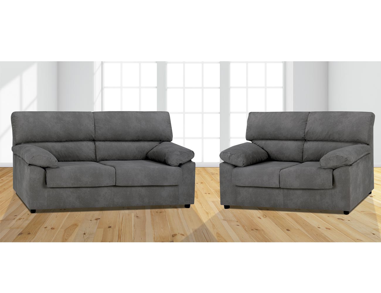 Conjunto sofa 3 2 plazas barato