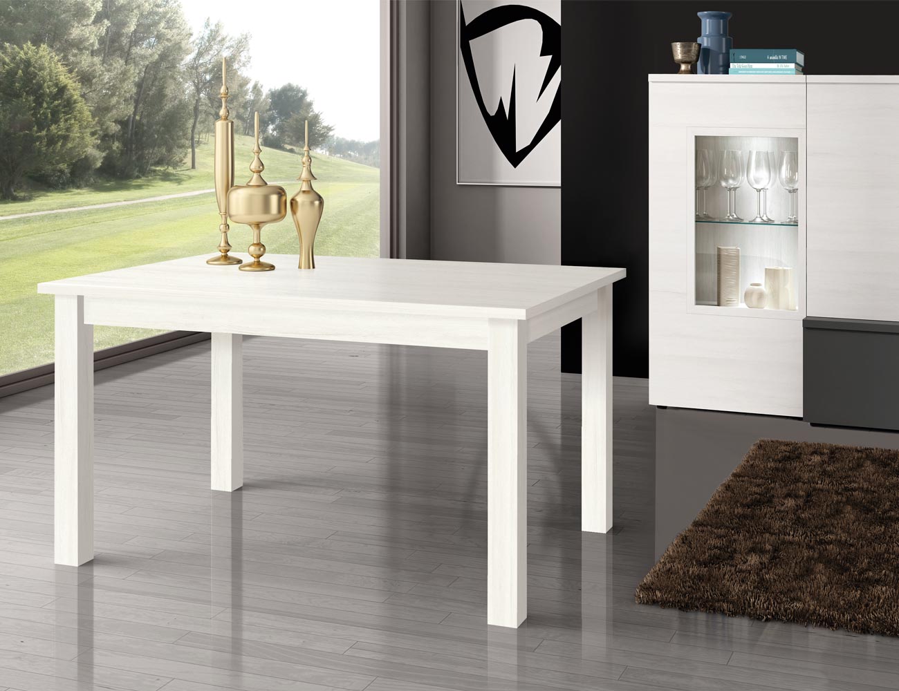 M 300 mesa rectangular extensible polar9