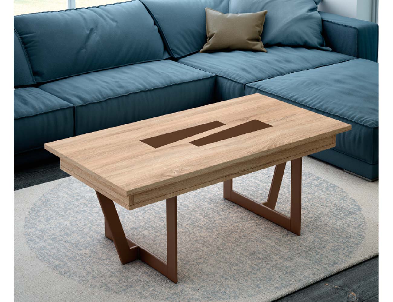 Mesa centro elevable mc231 det