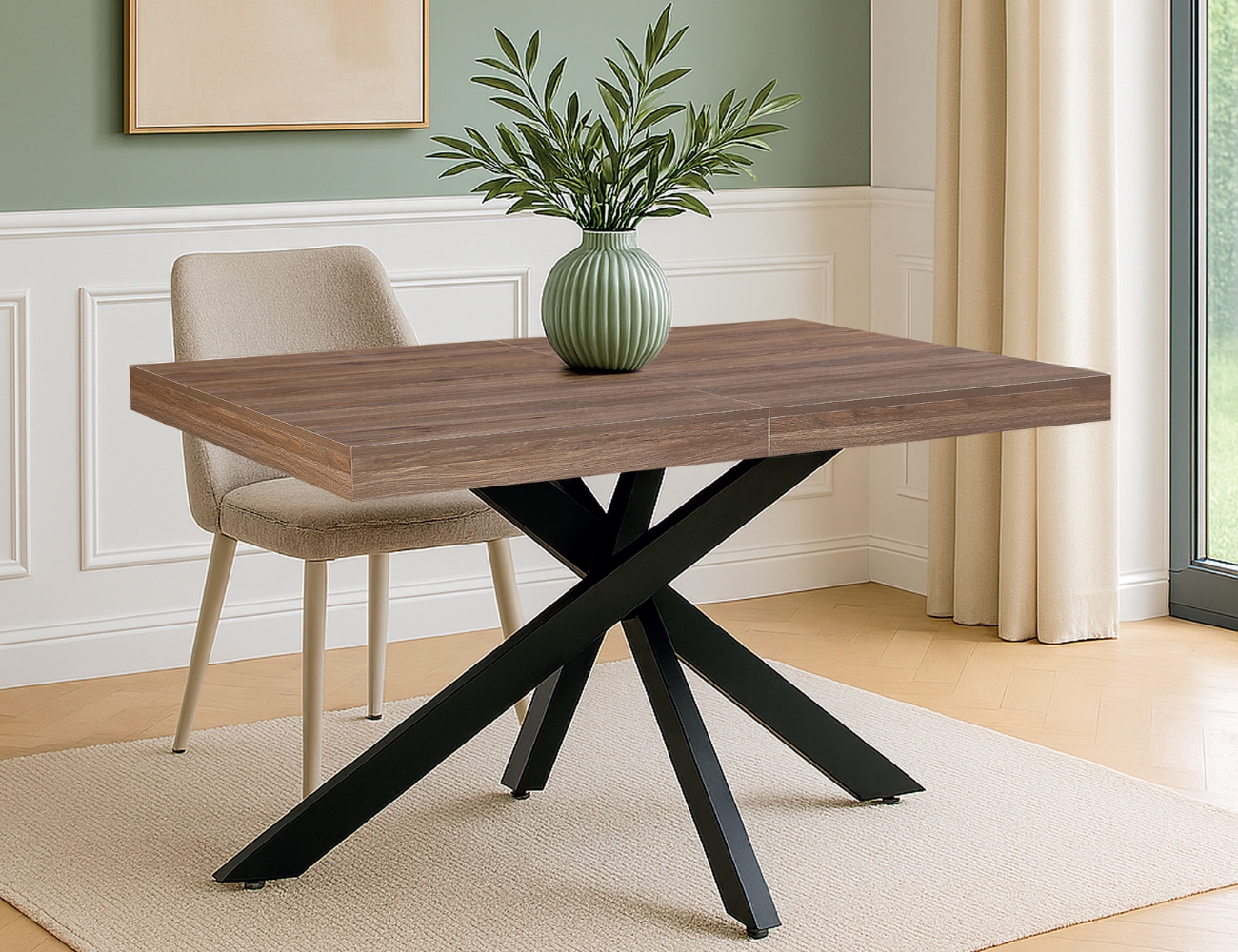 Mesa momentos patas metalicas negro mate1