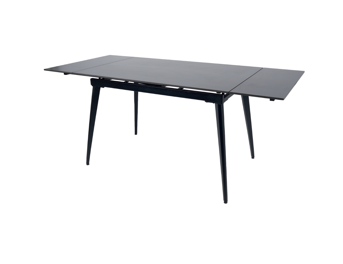 Mesa moni gris oscuro patas negros mate