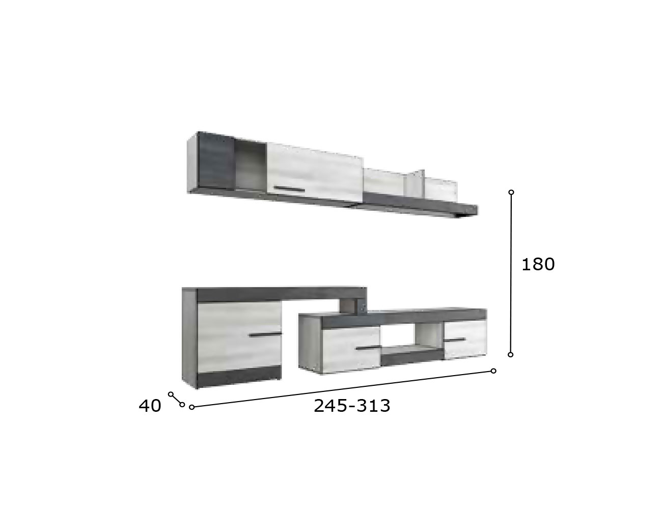 Mueble salon moderno 2 1