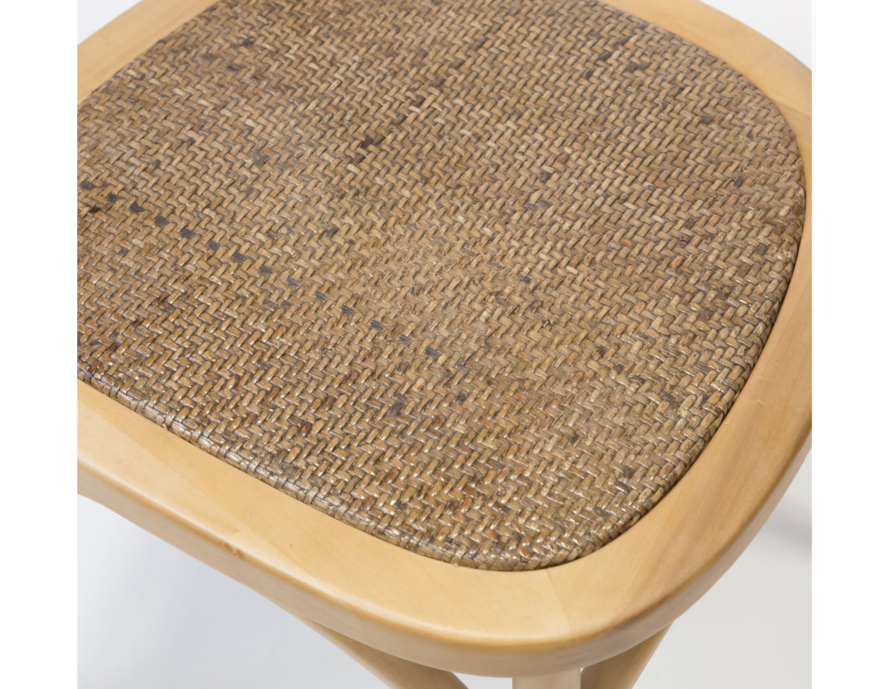 Pack de sillas de cocina en Roble con asiento en Rattán (24791 ... Pack de sillas de cocina en Roble con asiento en Rattán (24791 ...