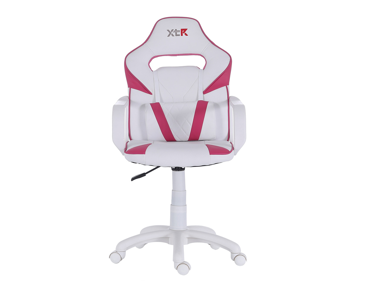 Sillon giratorio blanco rosa 1