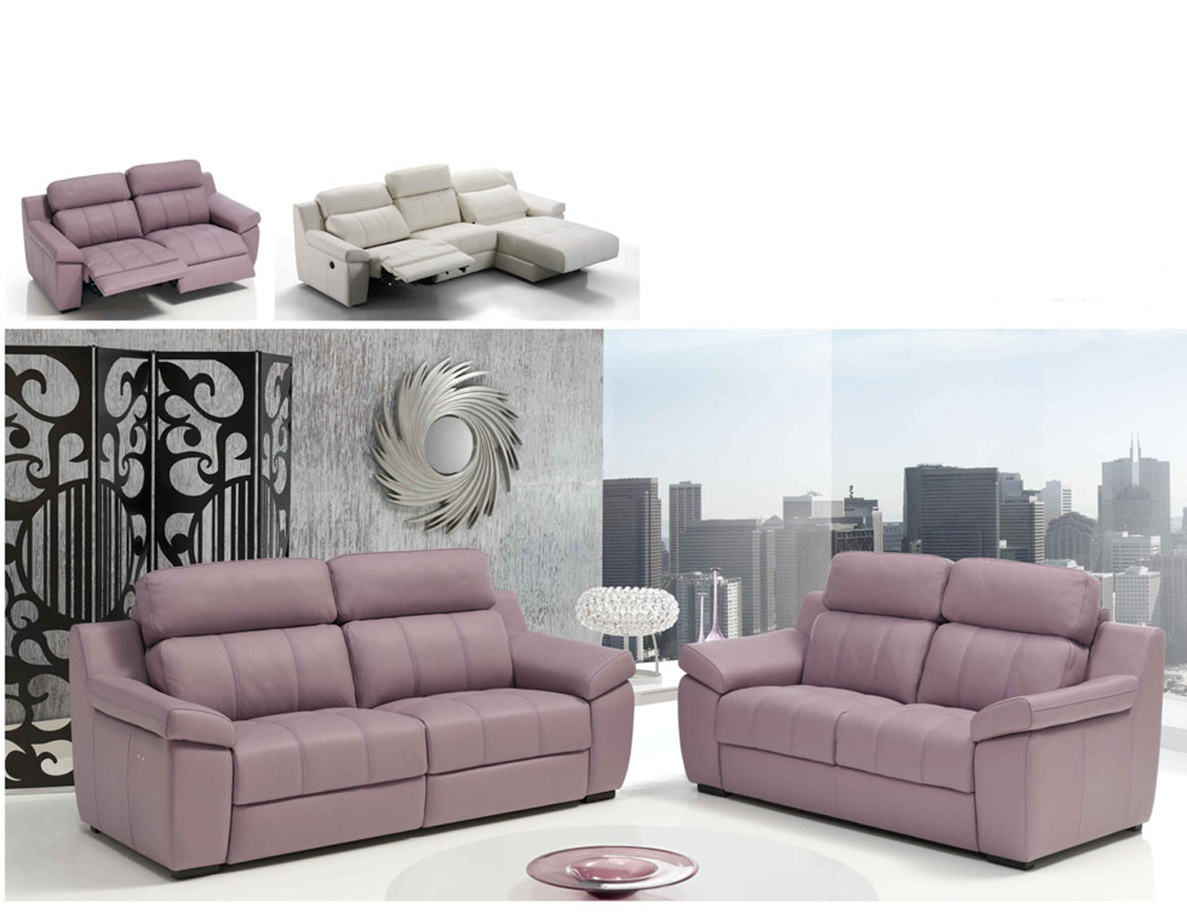 Sofa 3 2 relax electrico