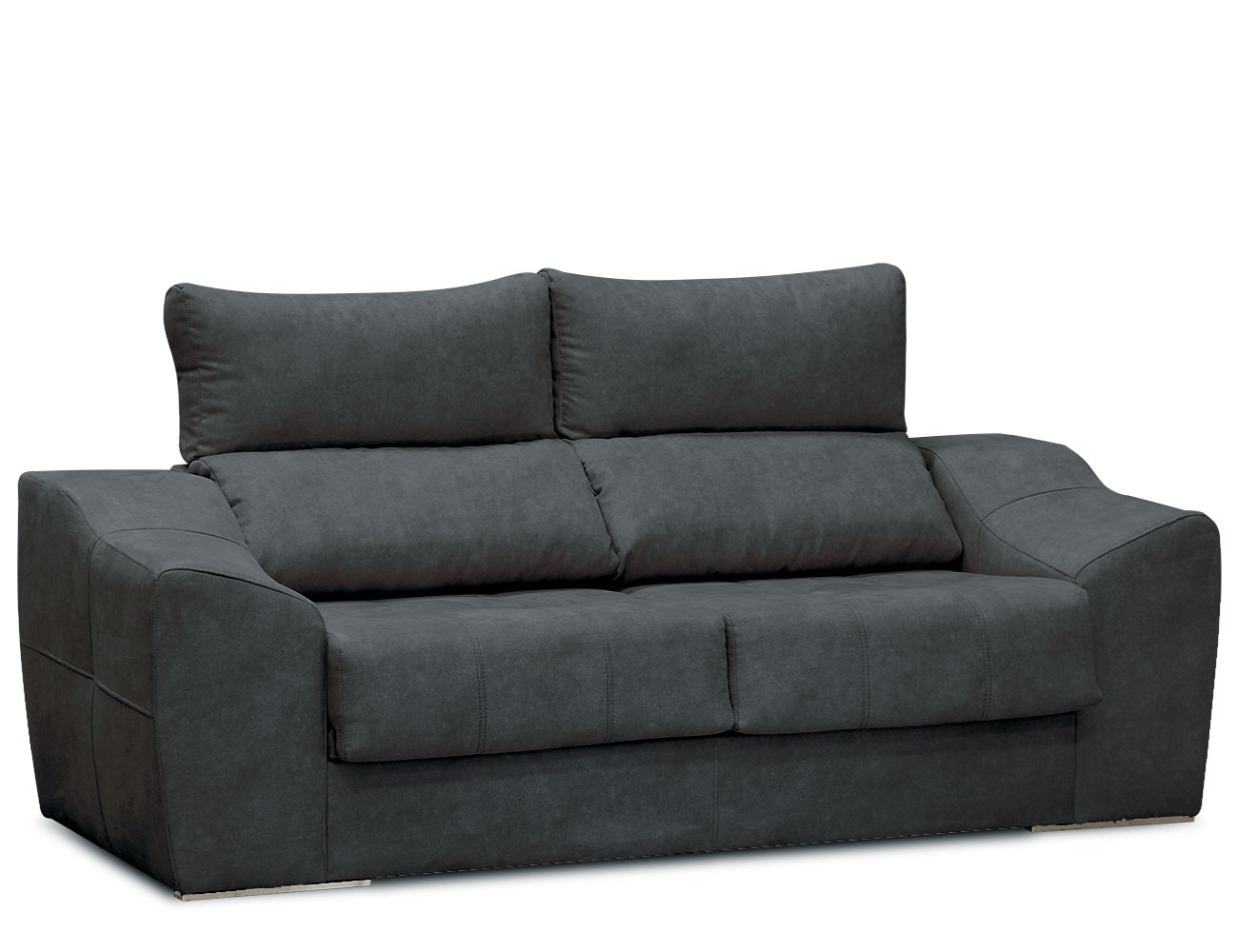 Sofa 3 plazas asientos delizantes calidad allegra21 11