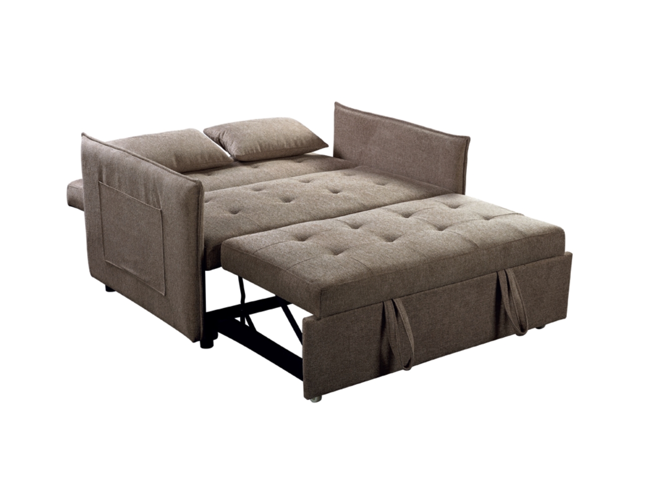 Sofa cama curvo marron jaspeado_(4)