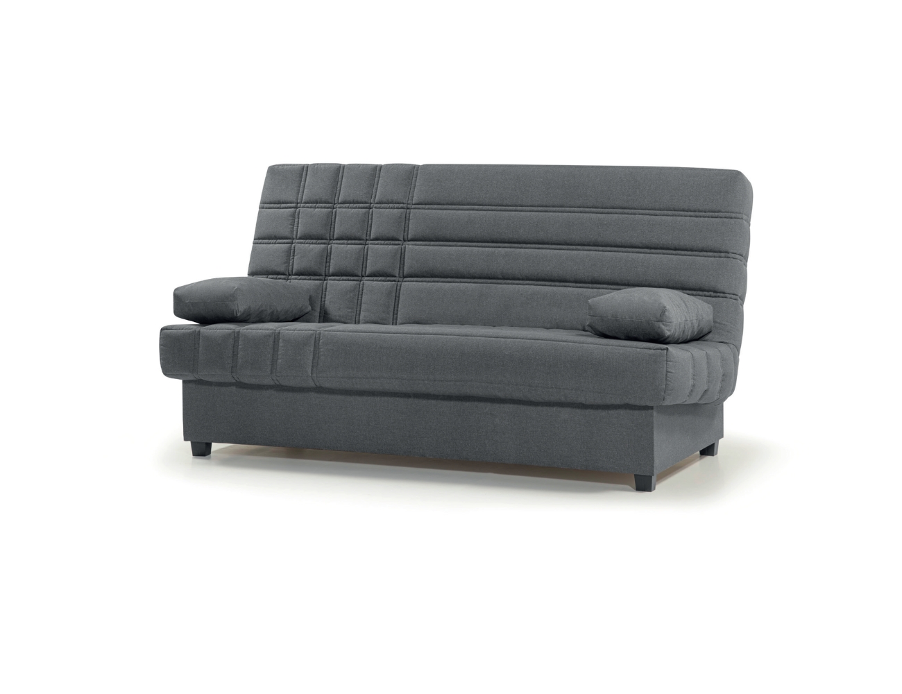 Sofa cama libro gris patas plastico1