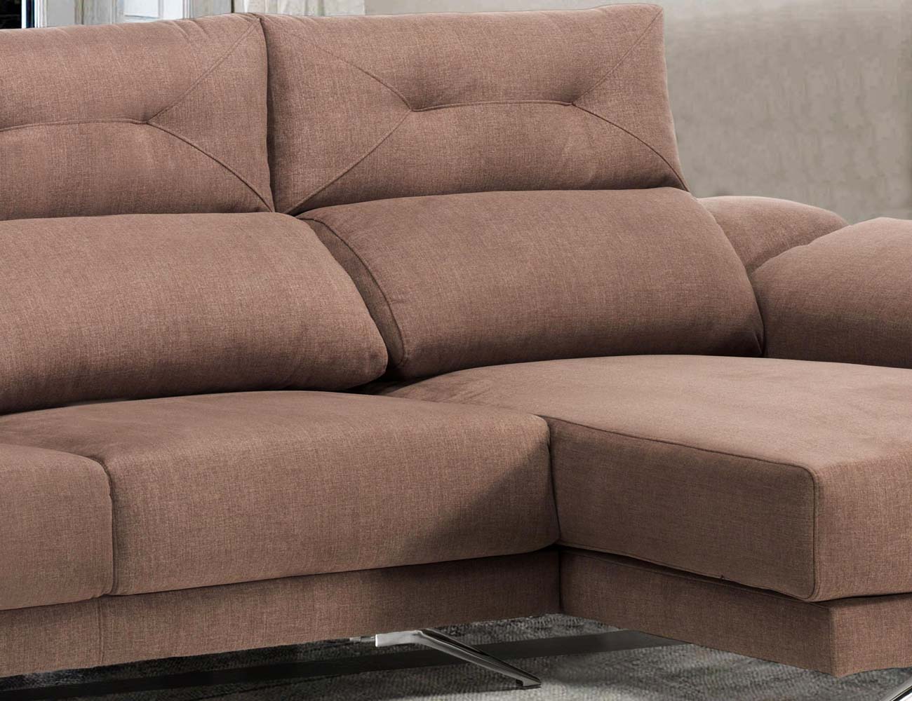 Sofa chaiselongue florencia detalle 1