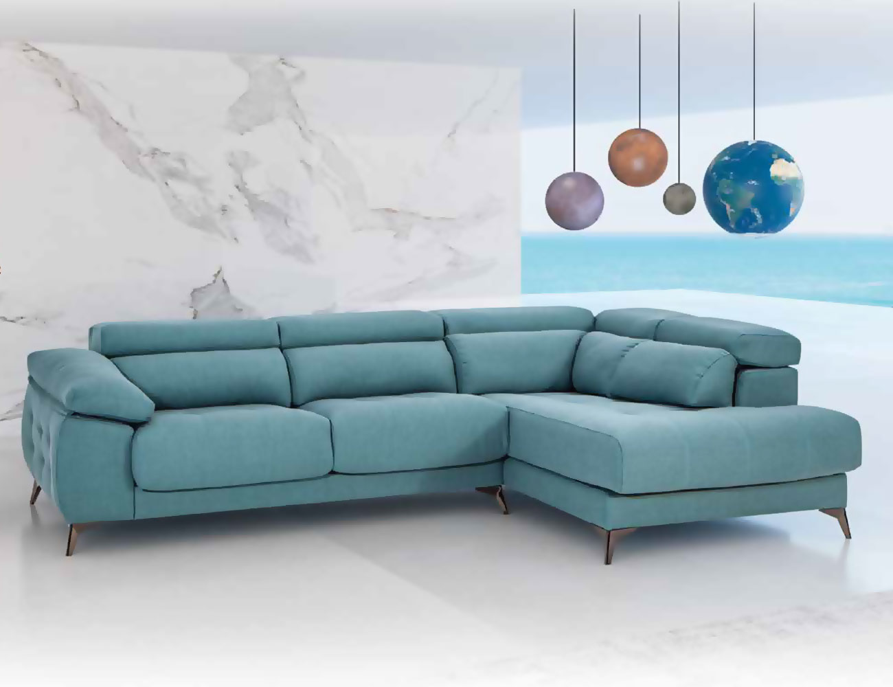 Sofa chaiselongue pegaso