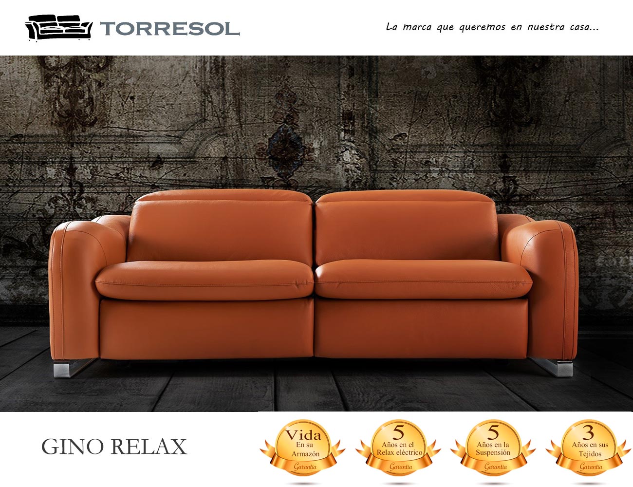 Sofa gino torresol