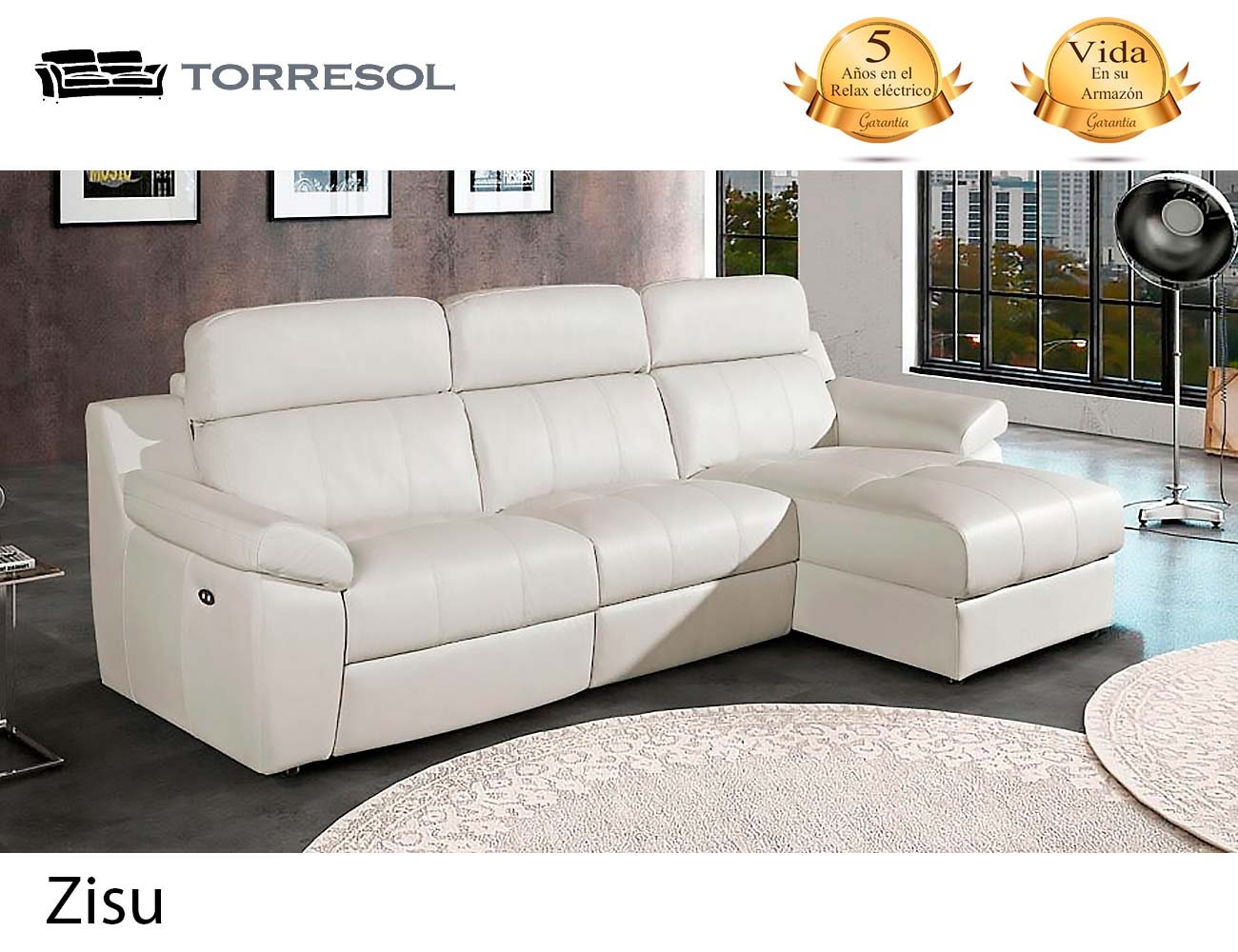 Sofa zisu torresol piel