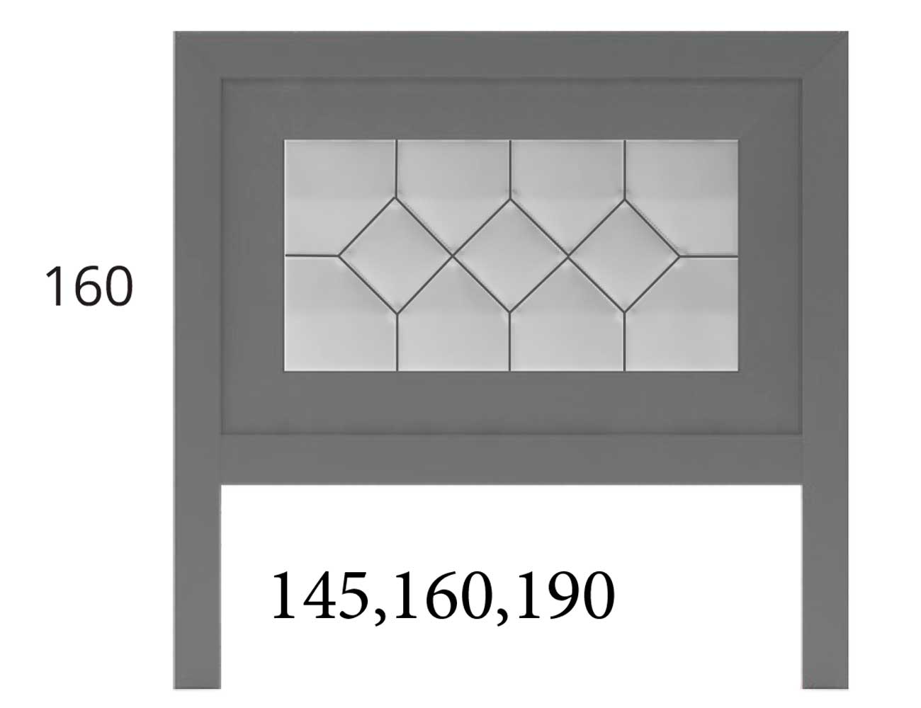 CABECERO 150 TAPIZADO Nº 2 A234