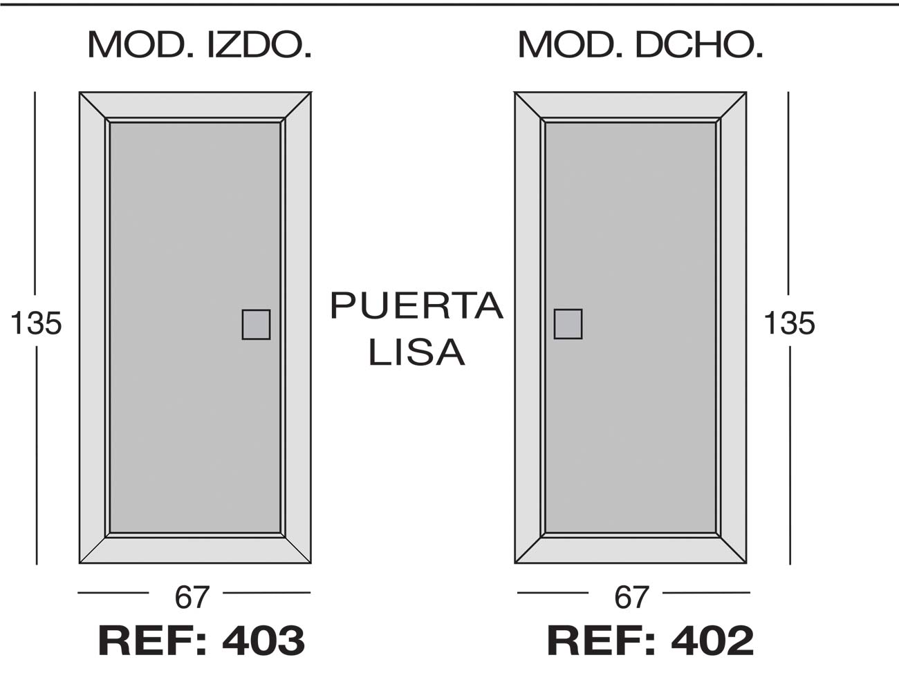 Modulo izdo 403 dcho 402