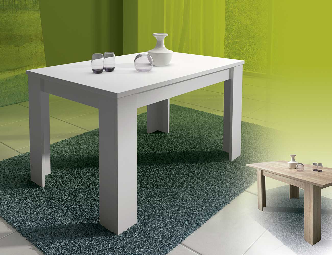 Mesa comedor extensible (6464)