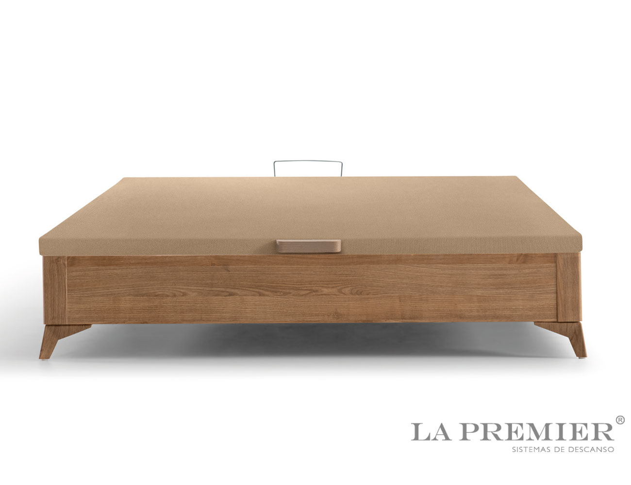 Canape abatible de Madera con pata alta