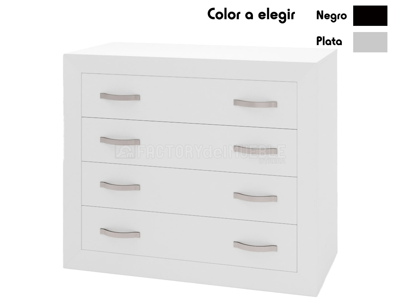 Comoda 4c blanco