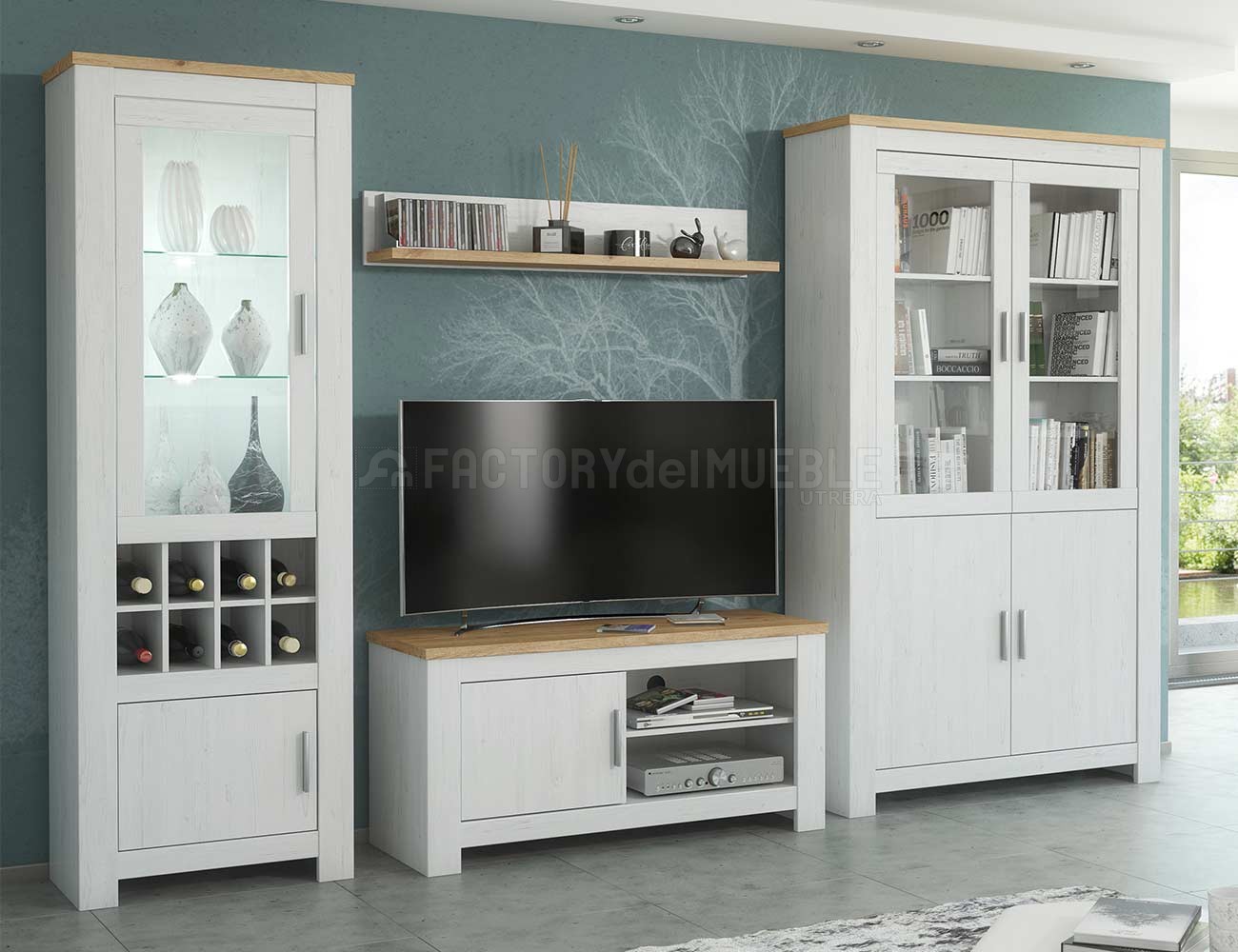 Composicion 303 cm andersen pino roble1