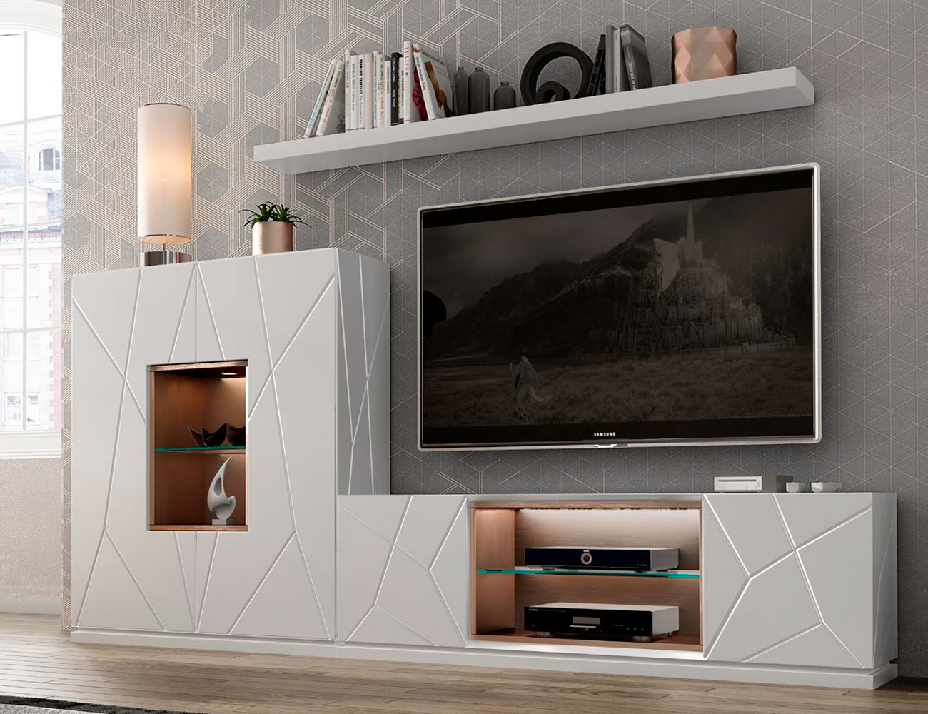 Muebles Modernos de diseño, MUEBLES DE DISEÑO SOPORTE TV GIROGIRO