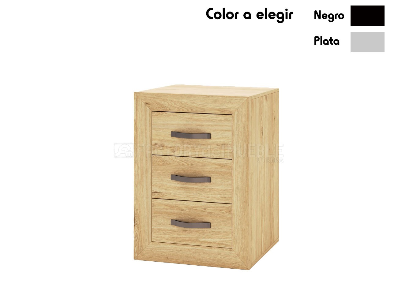 Mesita de noche 3c roble1