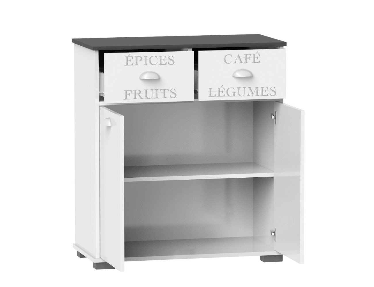 Mueble Buffet de cocina de 90 cm de alto (3419) | Factory ...