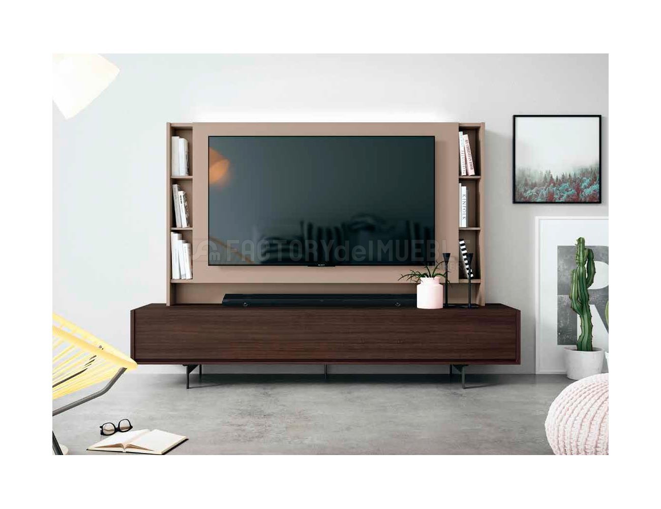 Mueble de salón de estilo actual e innovador (31746) | Factory del