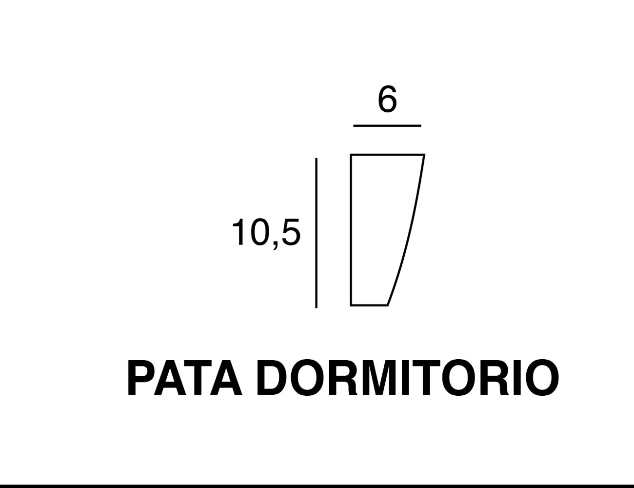 Pata modulo dormitorio