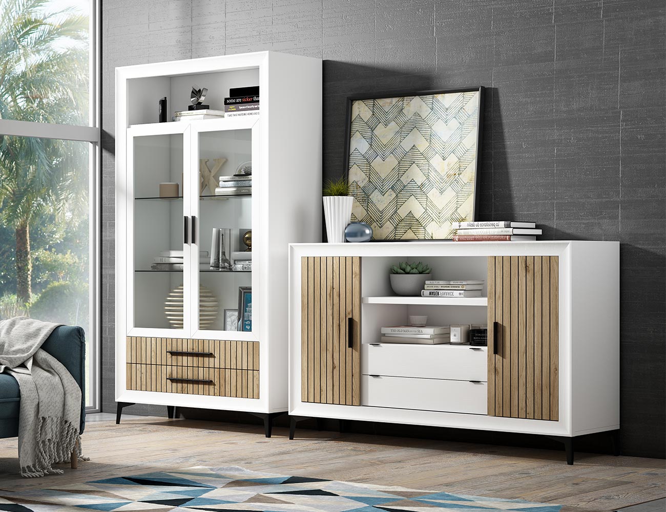 Mueble Salón Moderno Best.04 - Muebles Trimobel