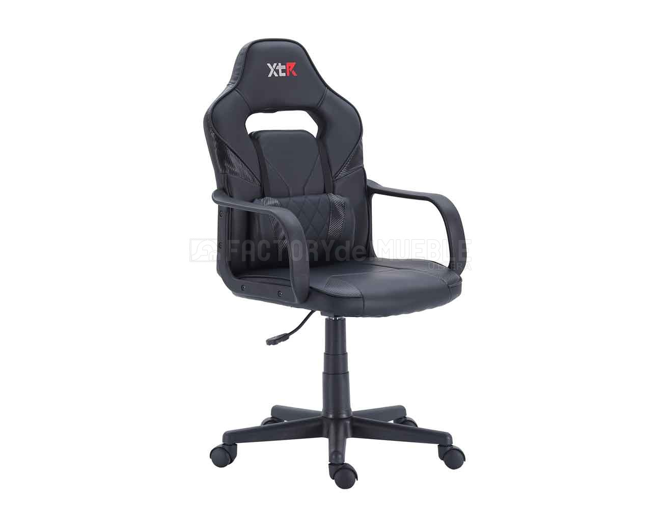 Silla Gaming X-one Regulable En Altura, Silla Escritorio Juvenil En Negro Y  Azul