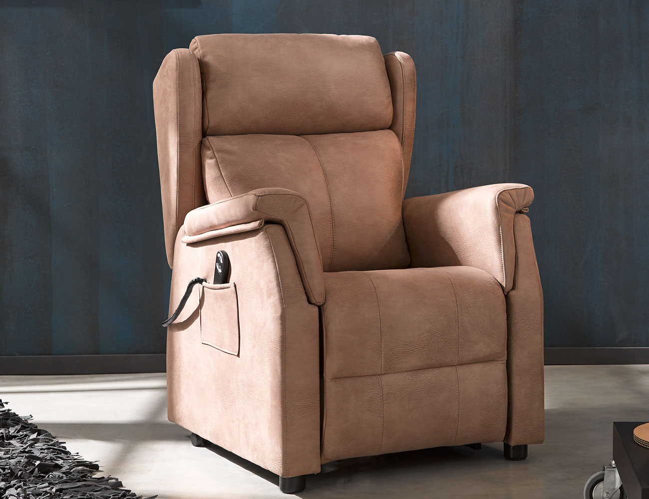 Sillon Relax Eléctrico Montana Levanta Personas, Elevable Y