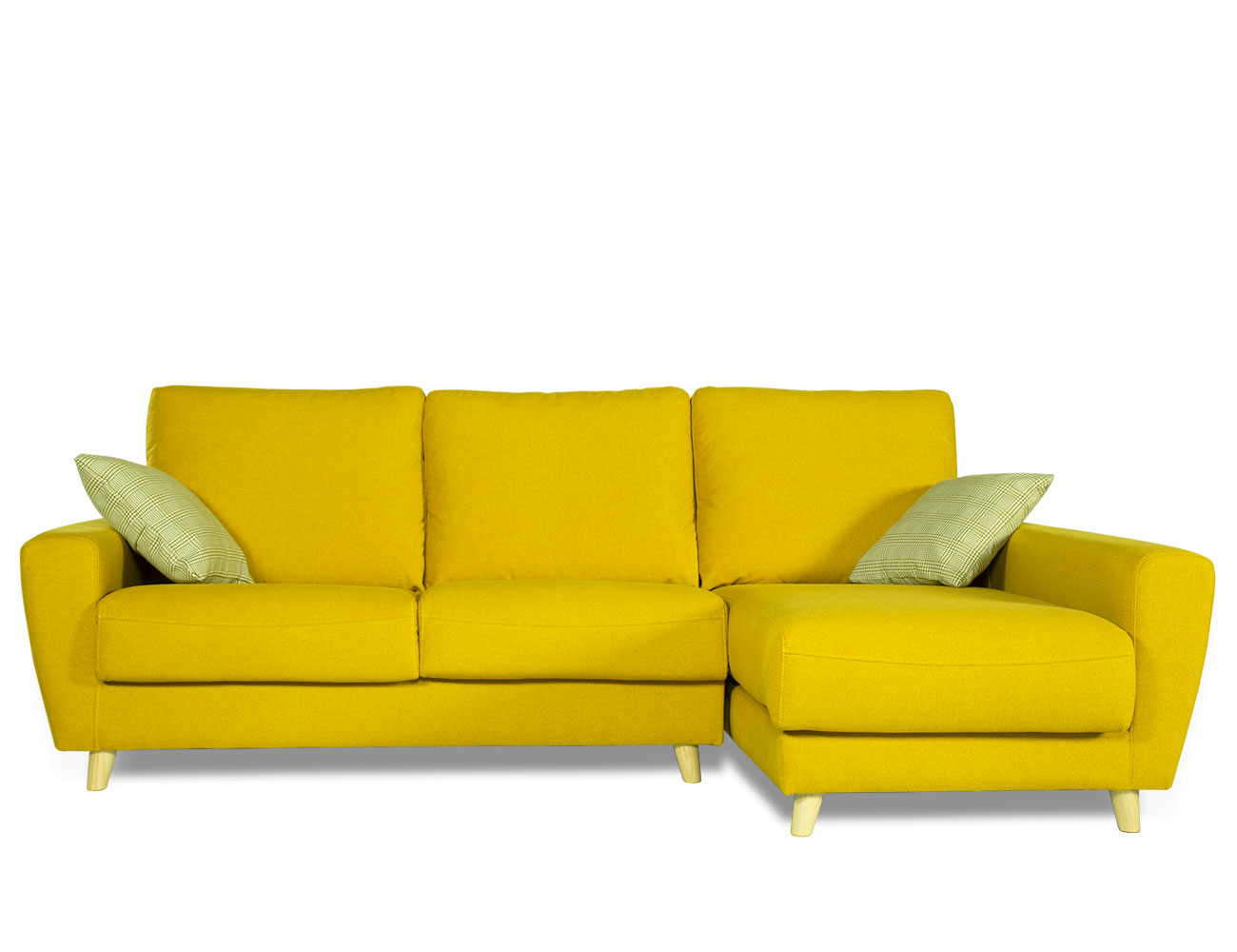 Sofá Chaiselogue con un diseño moderno y gran variedad de colores