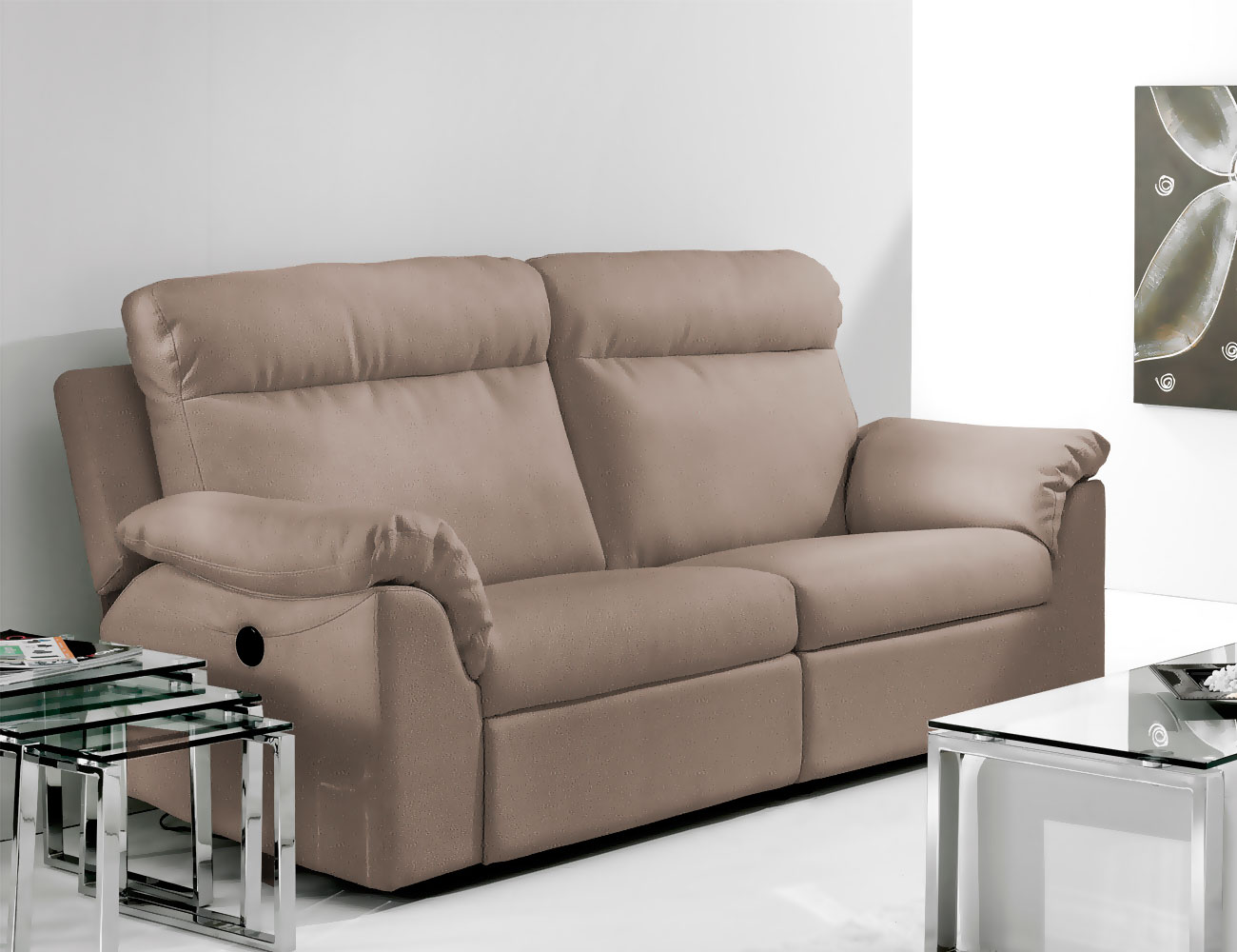 Sofa relax dos motores electrico moka1