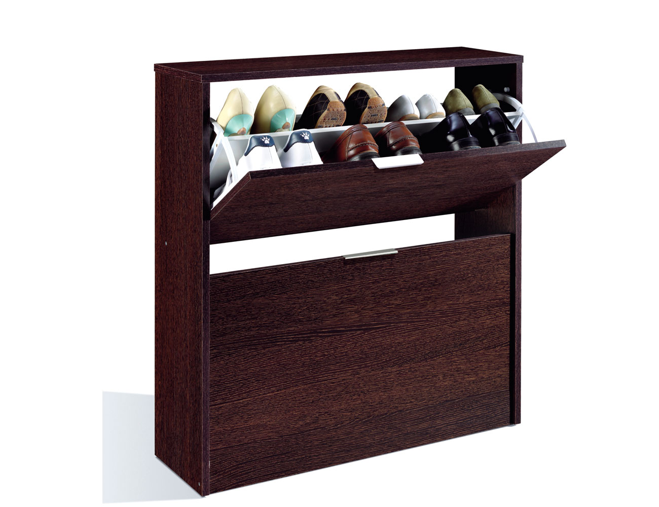 Zapatero dos trampones de 75 cm de ancho (5625) Factory del Mueble Utrera