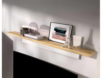 Cama nido 1 cajón y estantería Artic-Rosa (30227) | Factory del Mueble