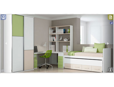 Ih030 dormitorio juvenil