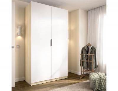 Armario emax blanco roble