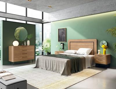Dormitorio duna 262 nogal