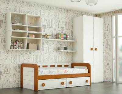Dormitorio juvenil madera 115