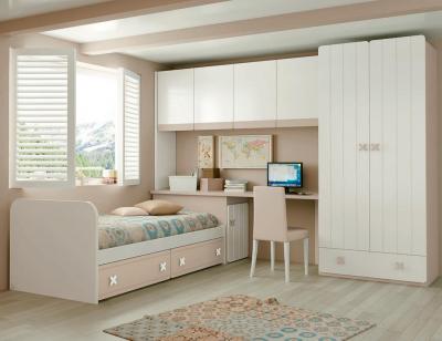 Dormitorio juvenil madera 118