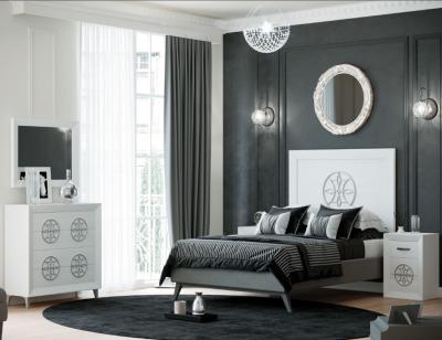 Dormitorio modular blanco